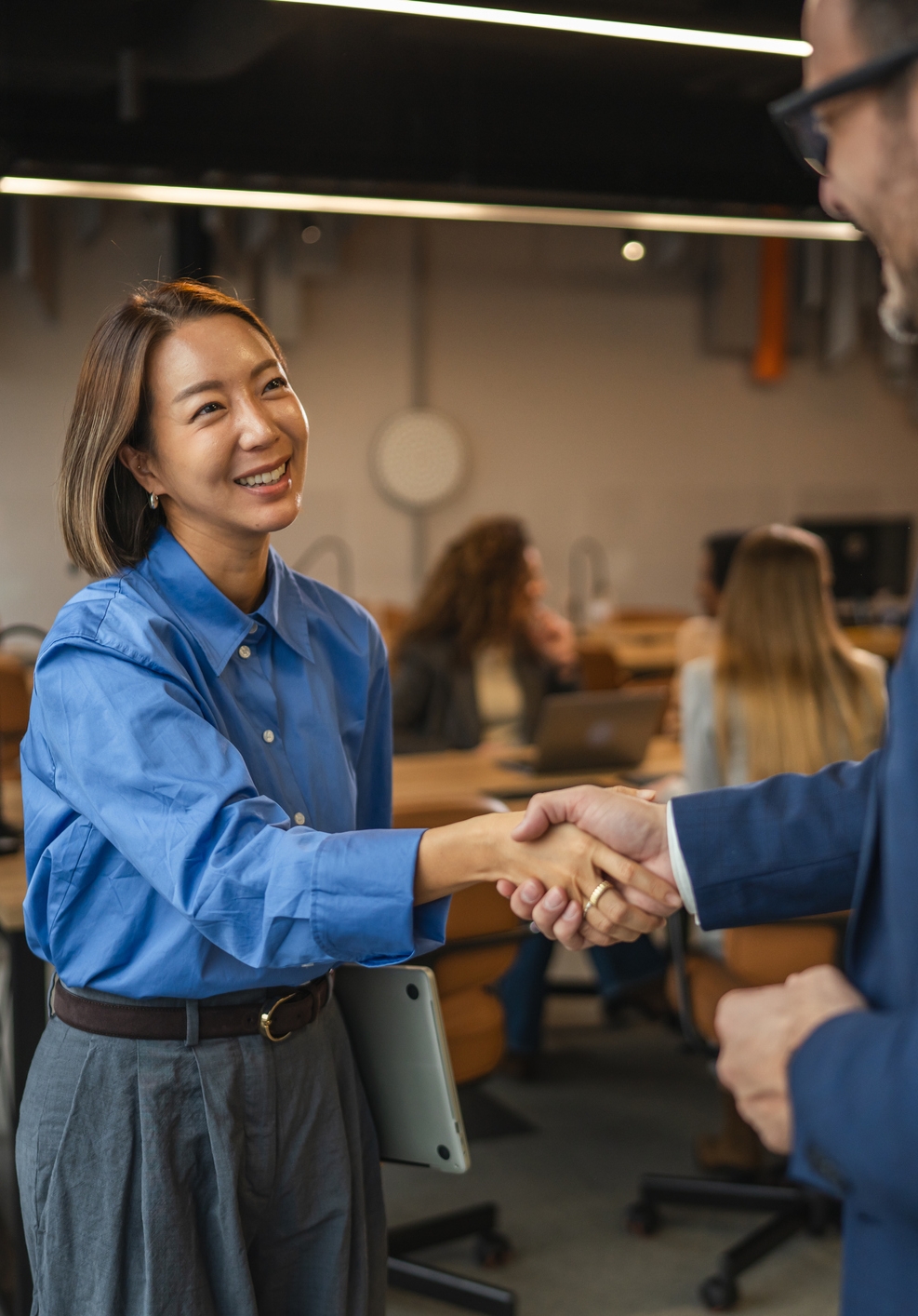Business conversation: let's talk about how Lumvo AI can help